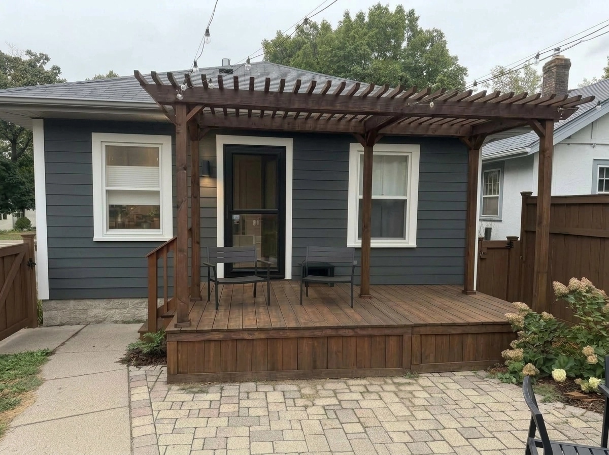 Yard design in no_style style — photo by GenRoom AI