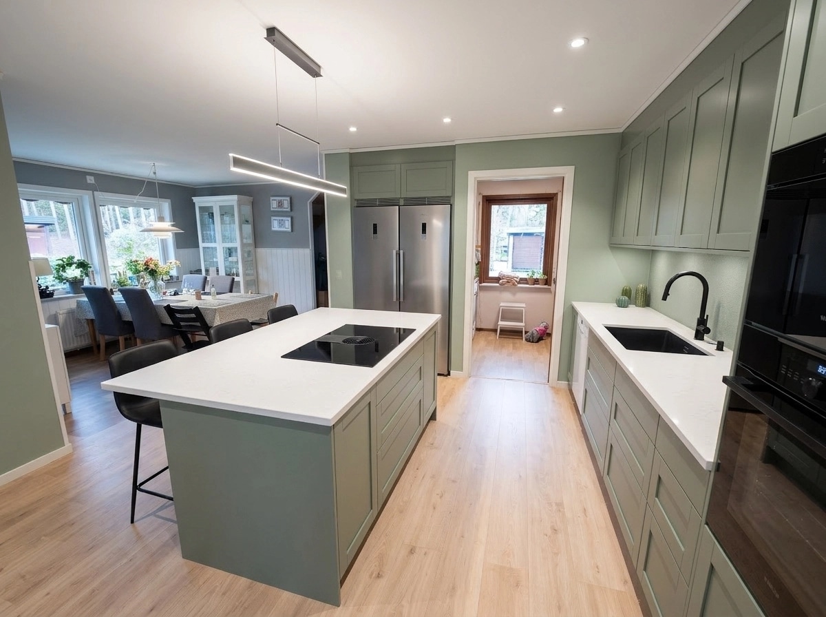 Interior design in Contemporary style — Kitchen by GenRoom AI