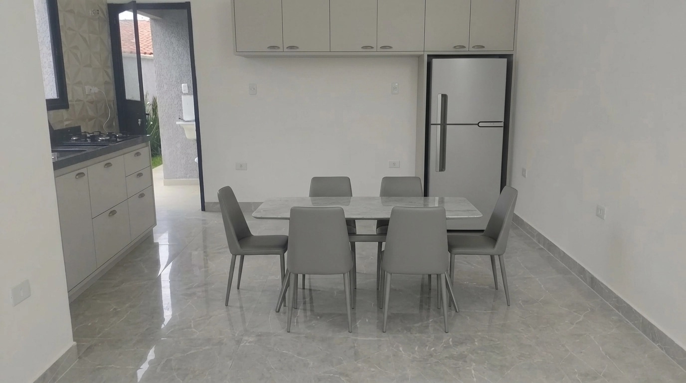 Kitchen interior in no_style style — photo by GenRoom AI