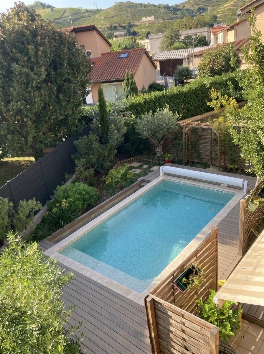 Yard design in no_style style — photo by GenRoom AI