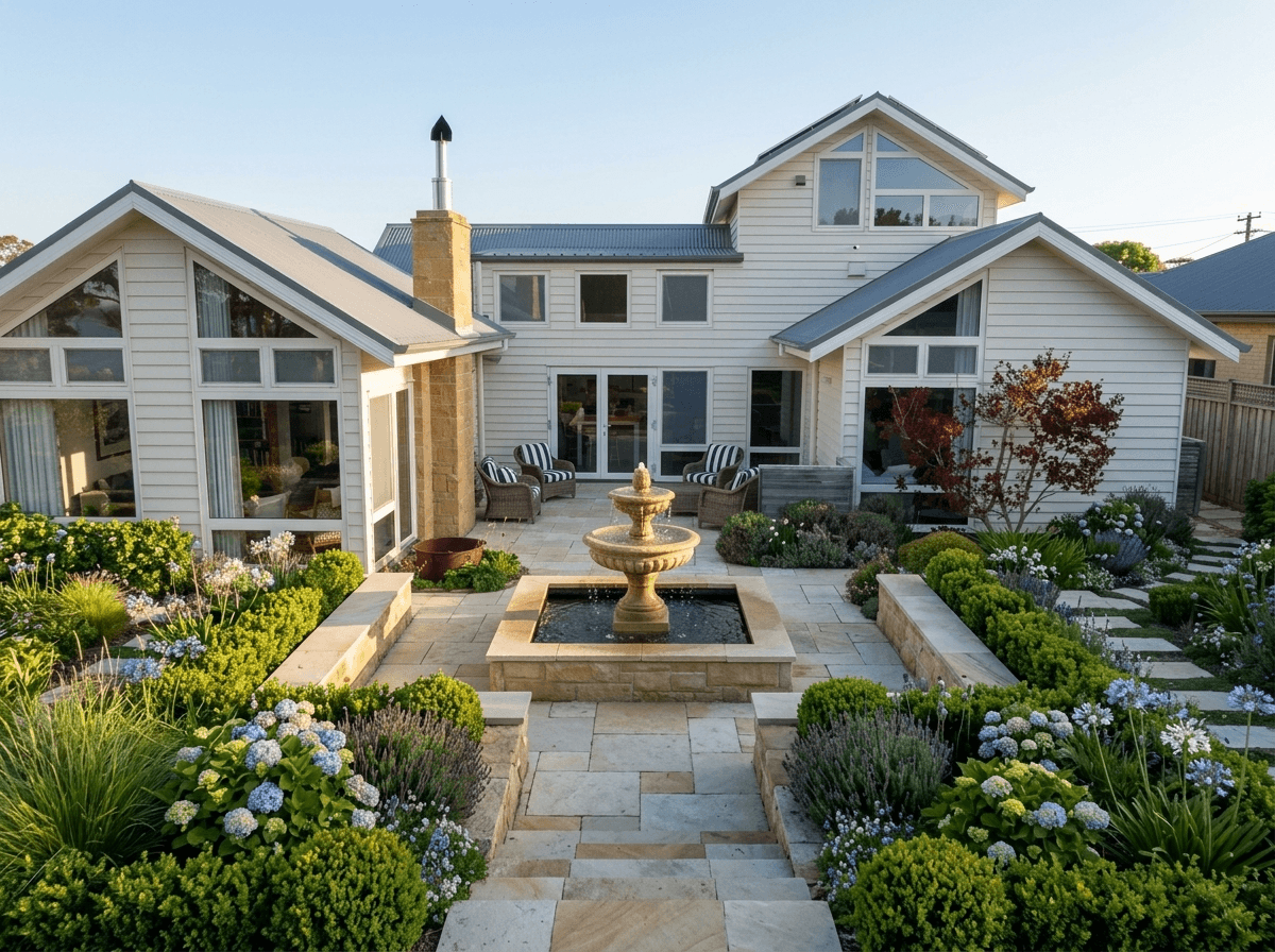 Yard design in no_style style — photo by GenRoom AI
