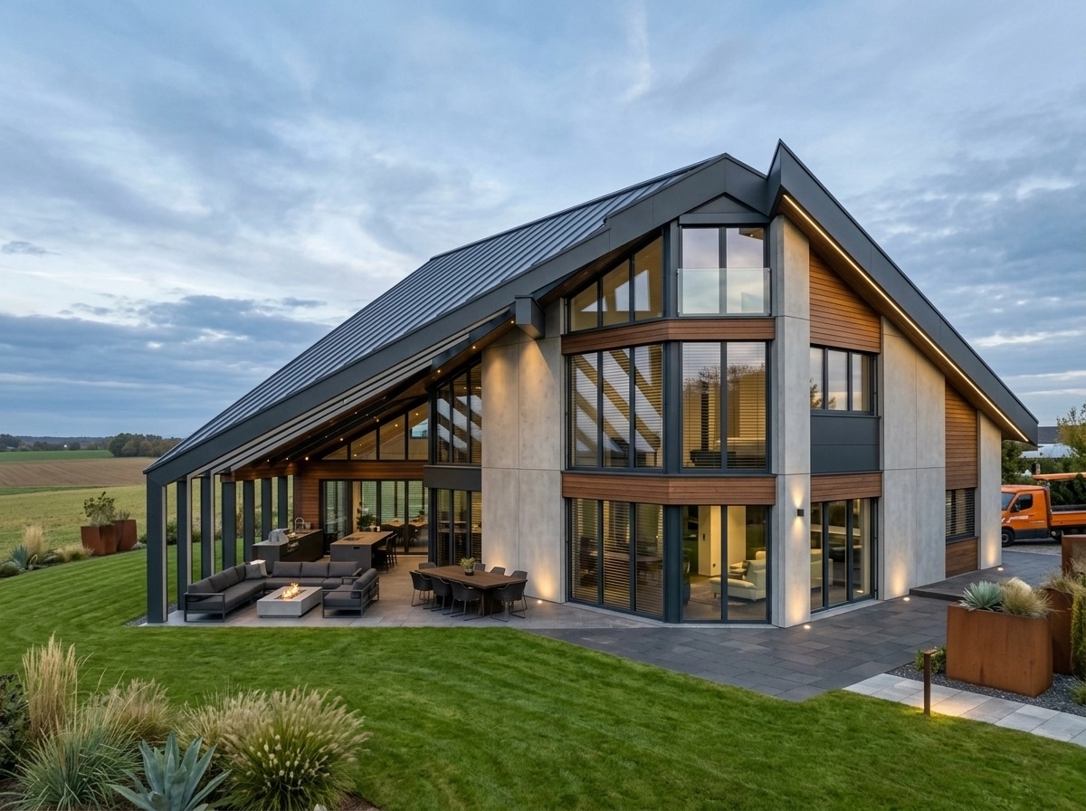 Contemporary Facade Facade design — facade photo by GenRoom AI