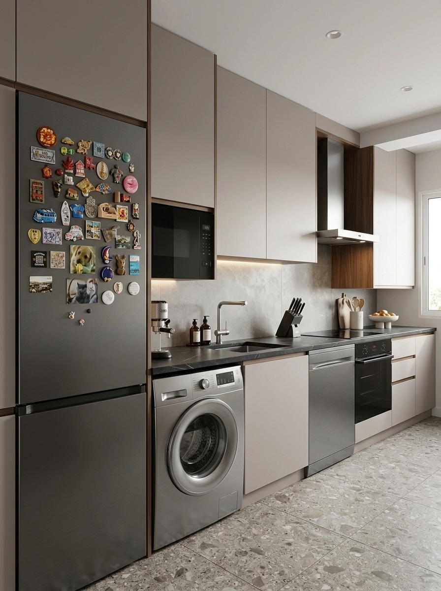 Interior design in Contemporary style — Kitchen by GenRoom AI