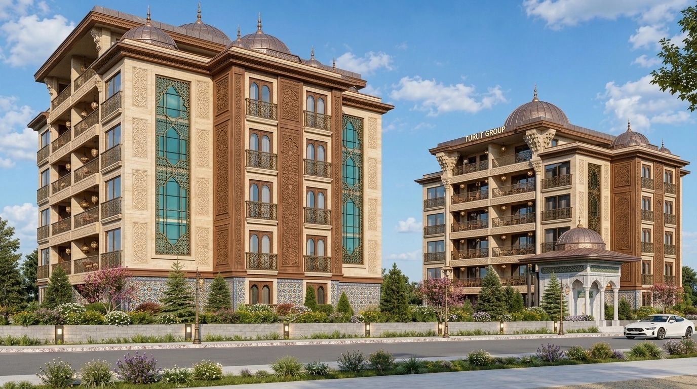 Facade design in Ottoman Facade style — photo by GenRoom AI