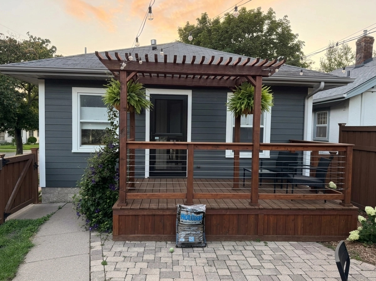 Yard design in no_style style — photo by GenRoom AI