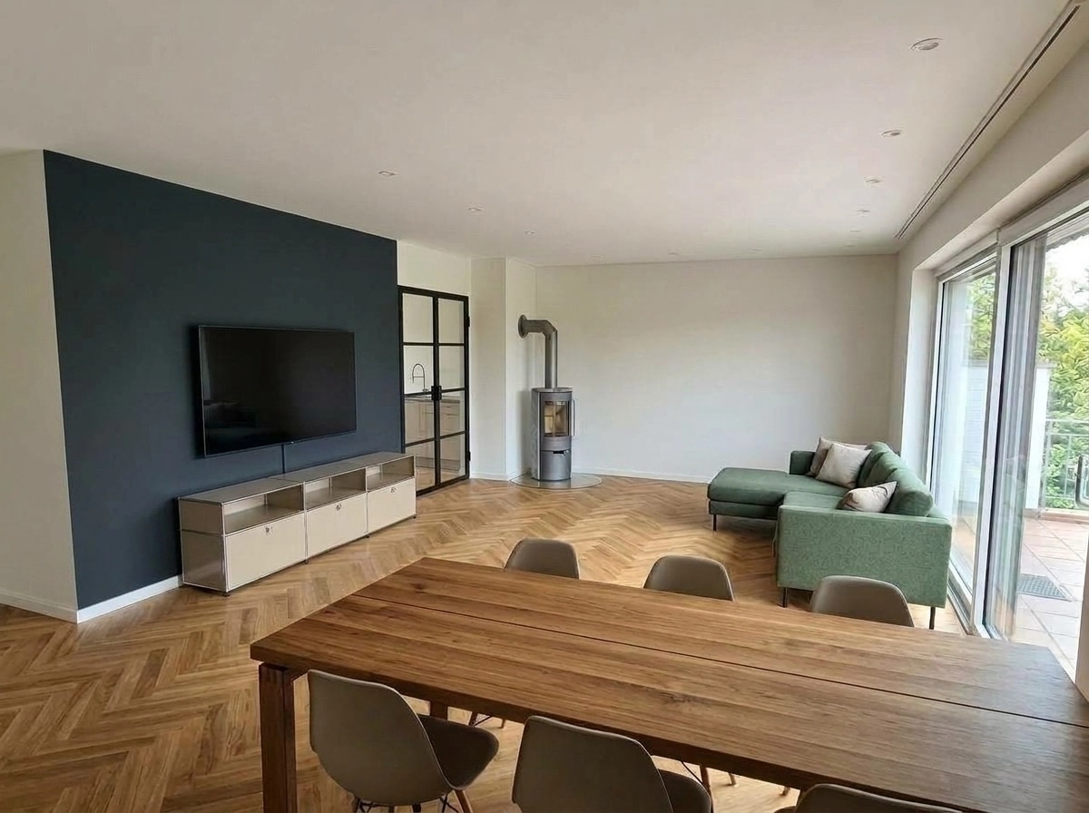 Minimalism Living Room design — interior photo by GenRoom AI