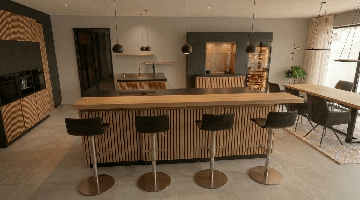 Kitchen interior in no_style style — photo by GenRoom AI