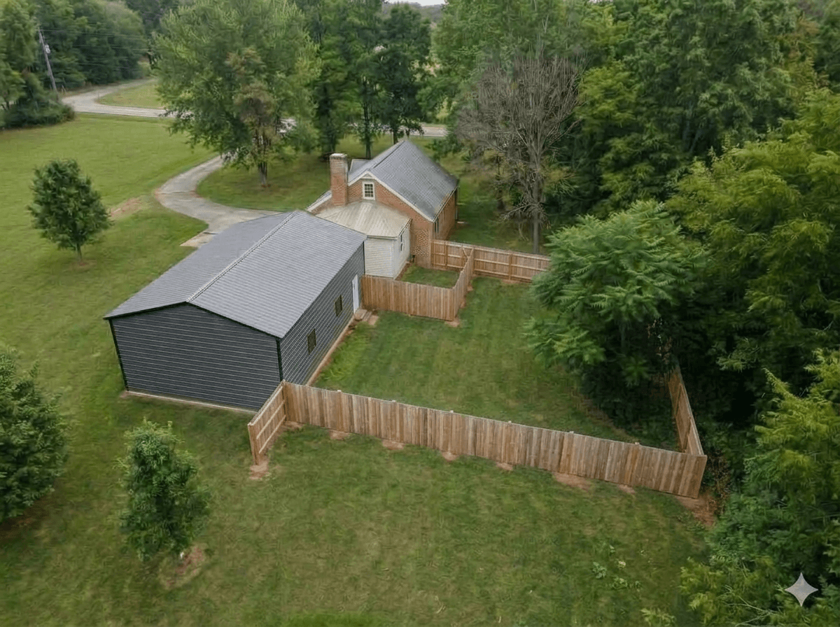 Yard design in no_style style — photo by GenRoom AI