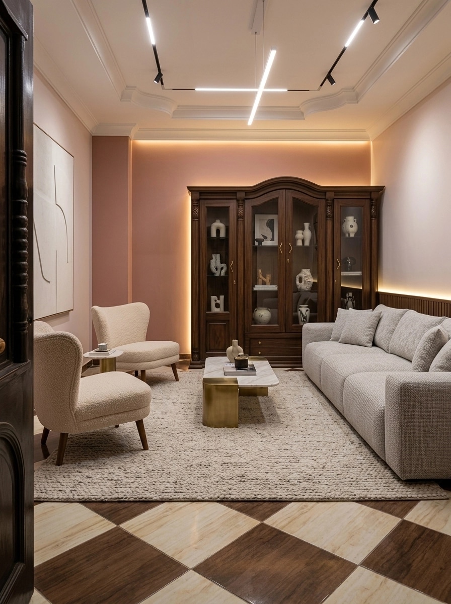 Interior design in Contemporary style — Living Room by GenRoom AI