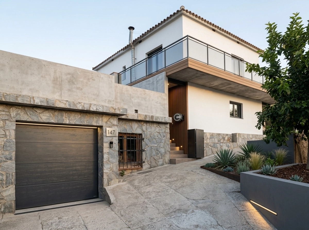 Contemporary Facade Facade design — facade photo by GenRoom AI