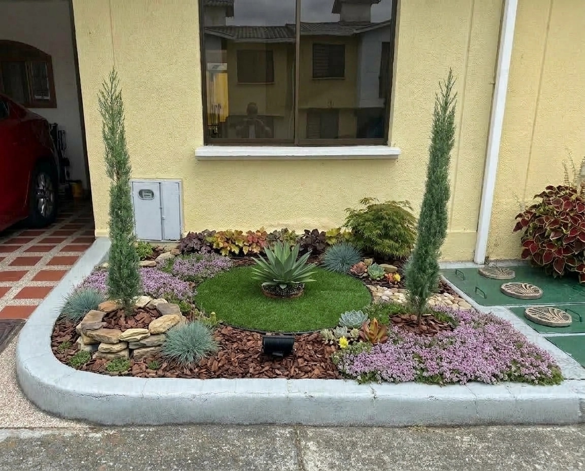 Yard design in no_style style — photo by GenRoom AI