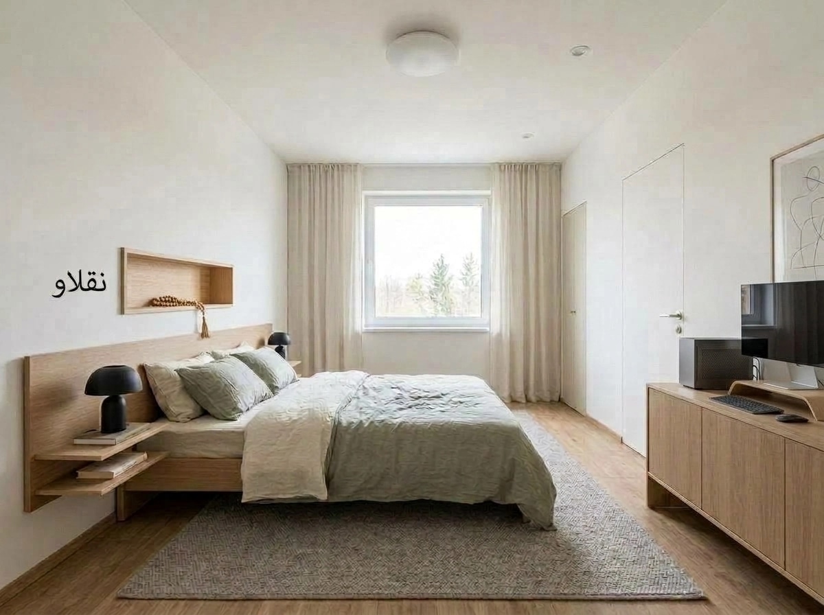 Minimalism Bedroom design — interior photo by GenRoom AI