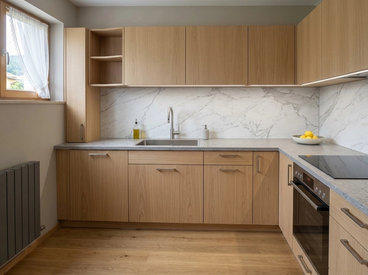Kitchen interior in no_style style — photo by GenRoom AI