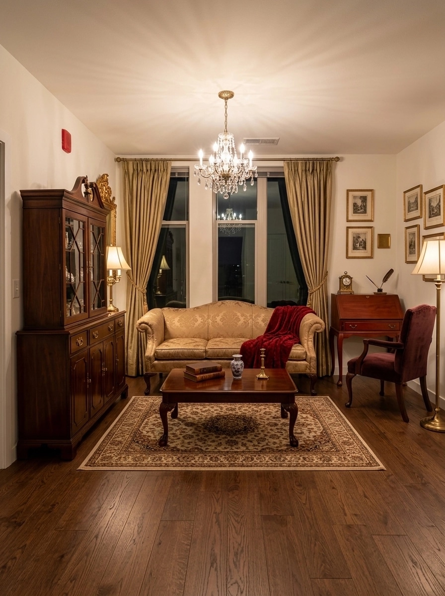 Interior design in Classic style — Living Room by GenRoom AI