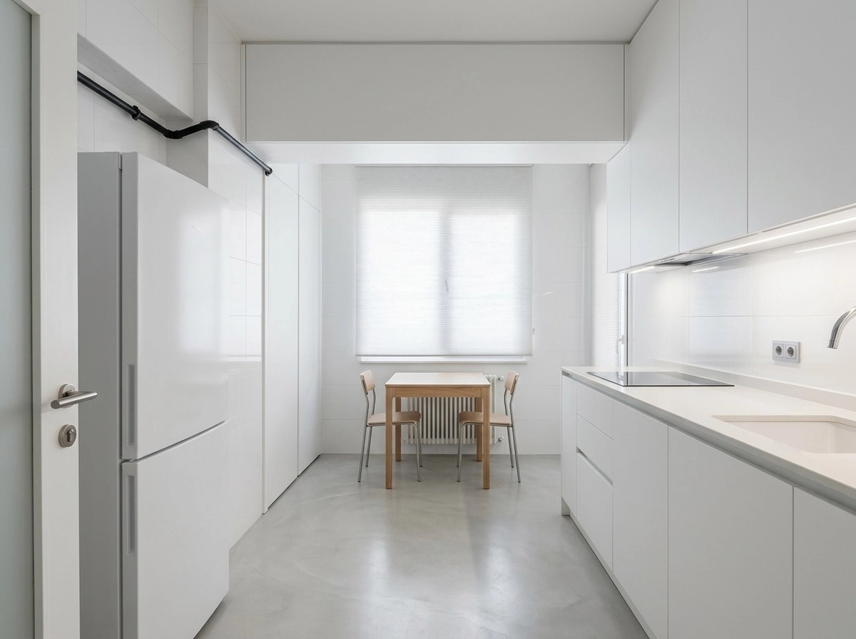 Minimalism Kitchen design — interior photo by GenRoom AI