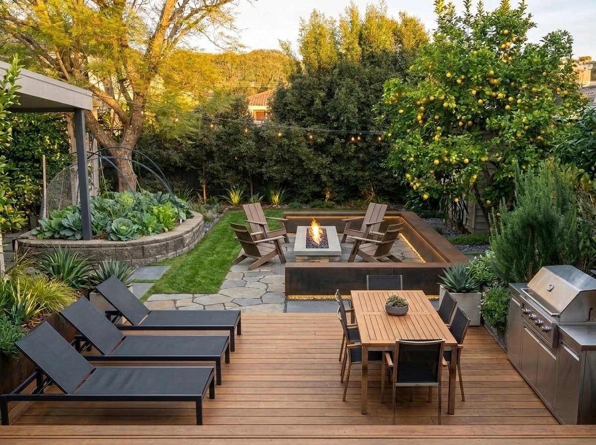 Contemporary Yard Yard design — yard photo by GenRoom AI