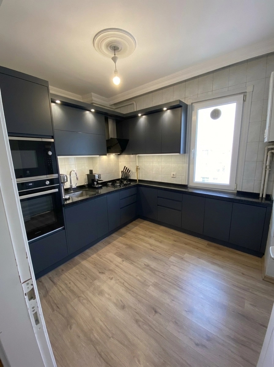 Kitchen interior in no_style style — photo by GenRoom AI