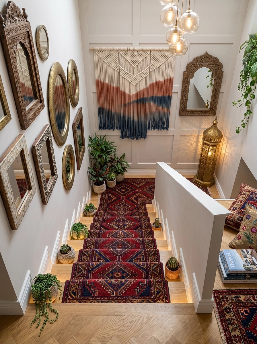 Interior design in Bohemian style — Living Room by GenRoom AI