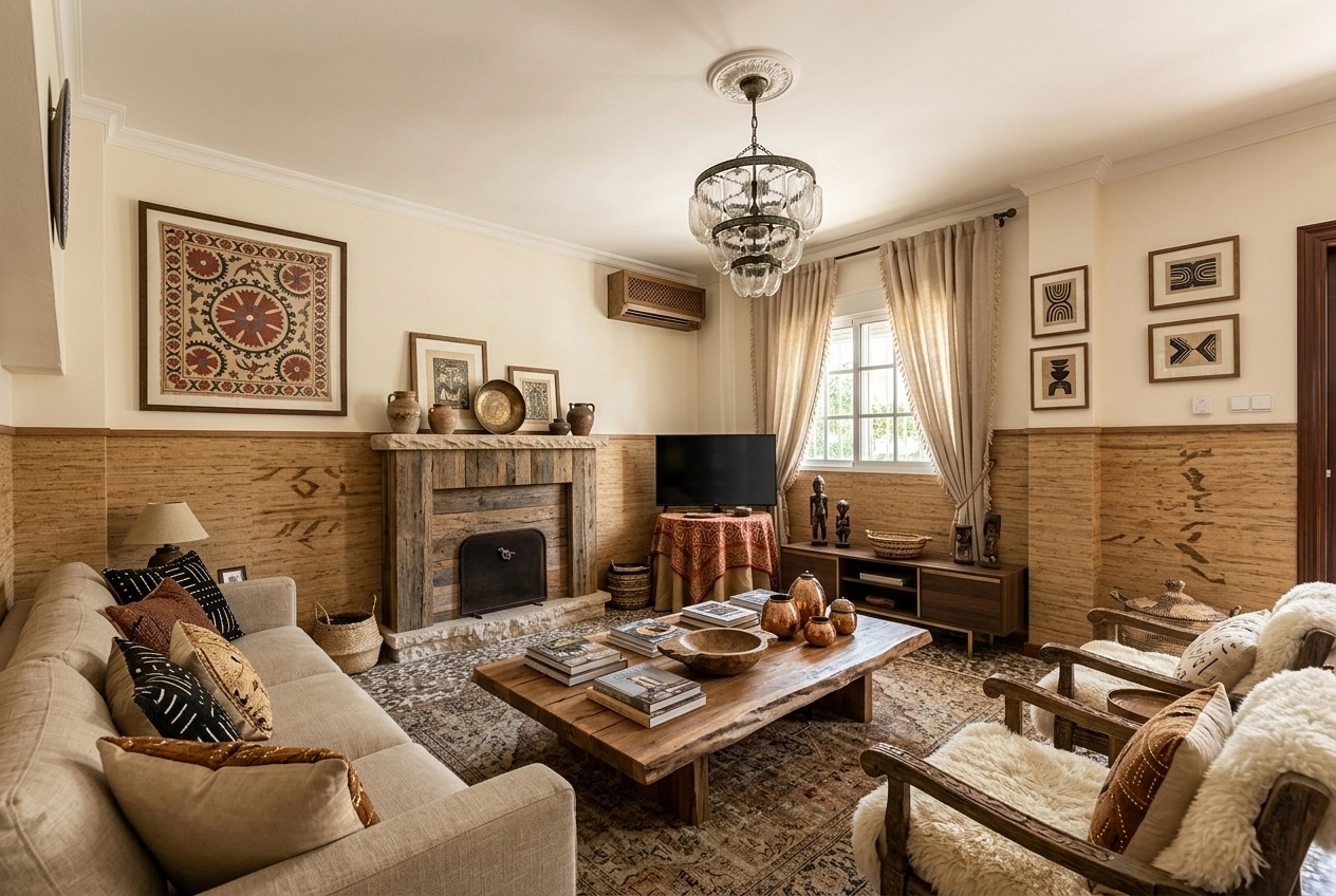 Interior design in Contemporary style — Living Room by GenRoom AI
