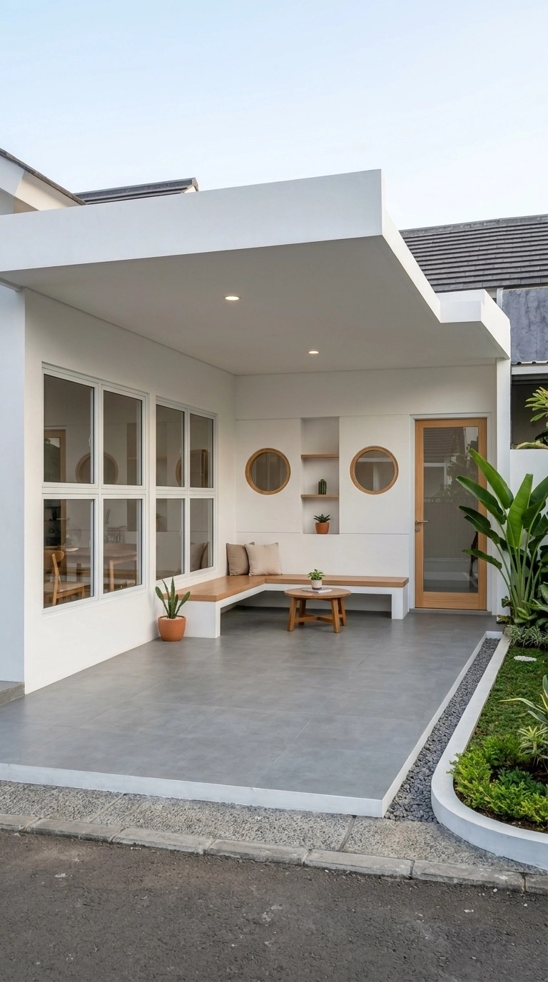 Facade design in Minimalist Facade style — Facade by GenRoom AI