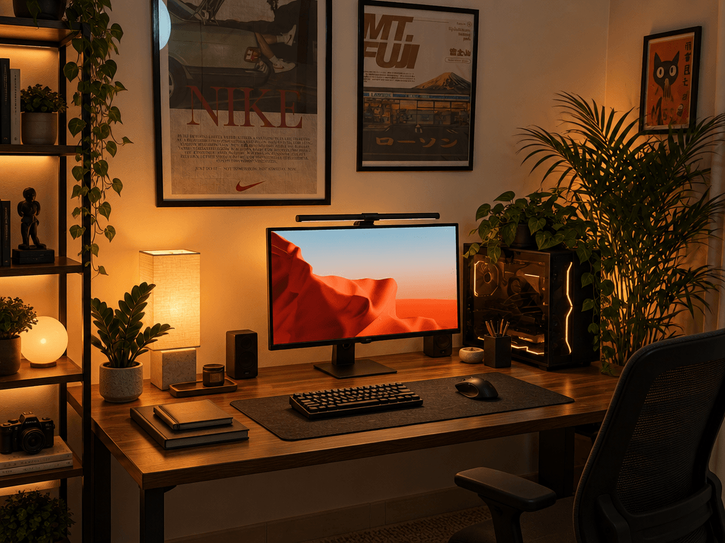Office interior in no_style style — photo by GenRoom AI