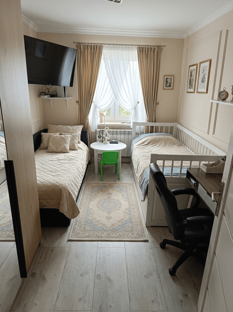 Diseño de interiores en estilo Classic — Habitación Infantil por GenRoom AI