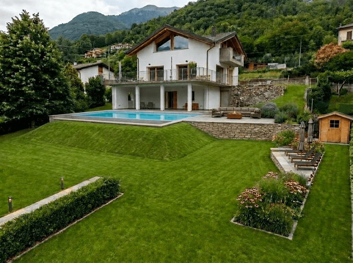 Yard design in no_style style — photo by GenRoom AI