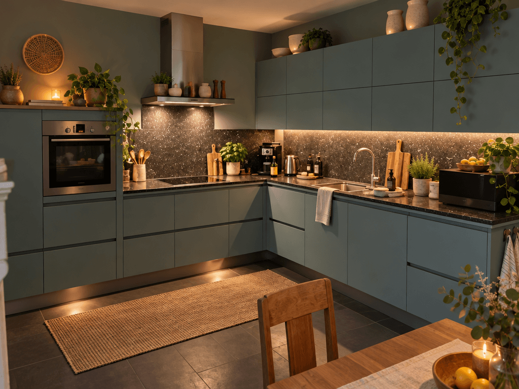 Scandinavian Kitchen design — interior photo by GenRoom AI