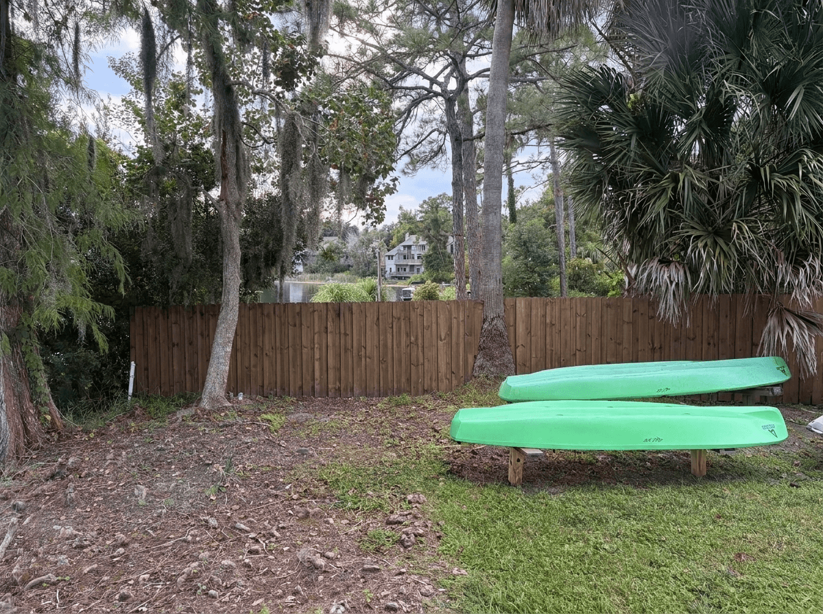 Yard design in no_style style — photo by GenRoom AI