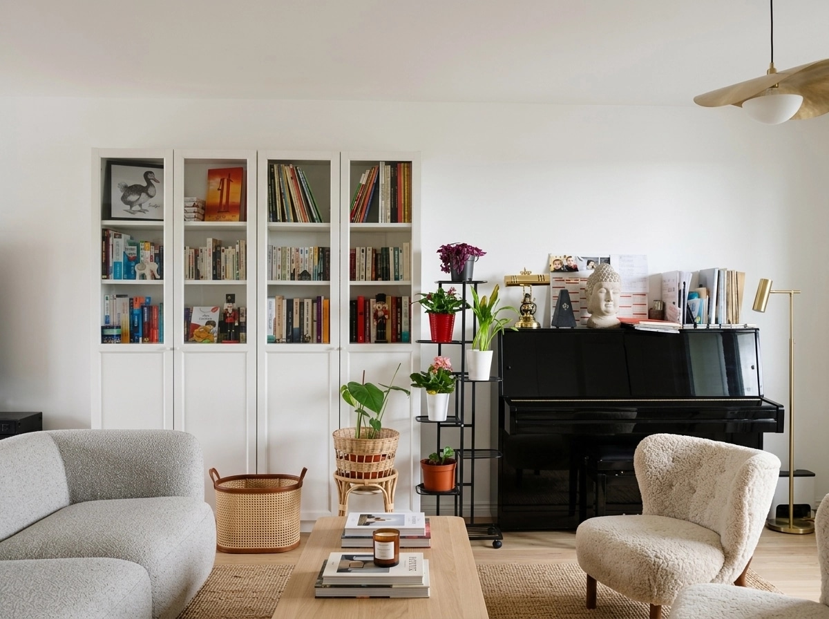 Scandinavian Living Room design — interior photo by GenRoom AI