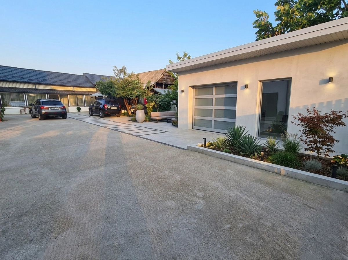 Landscape design in Contemporary Yard style — Yard by GenRoom AI