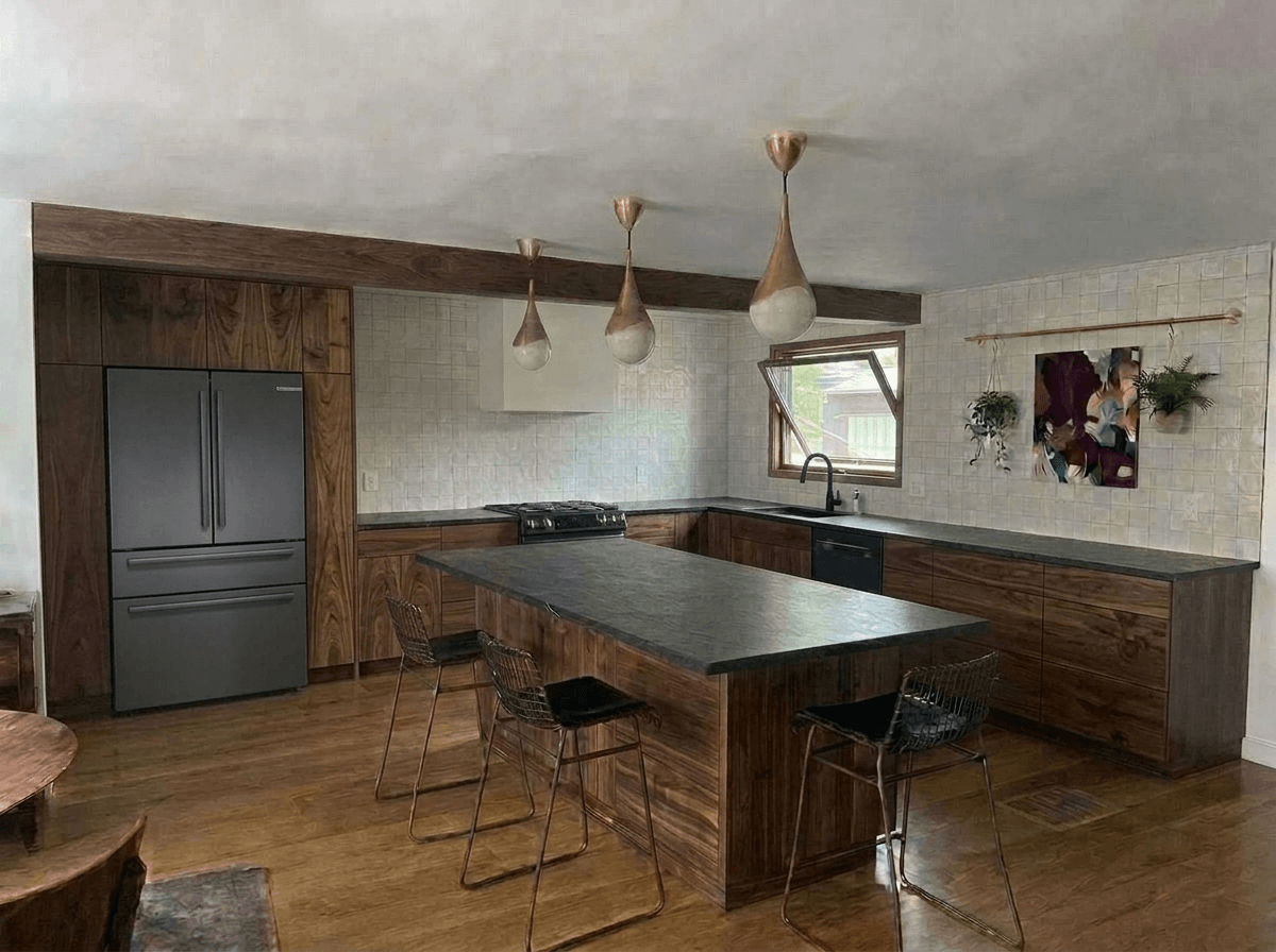 Kitchen interior in no_style style — photo by GenRoom AI