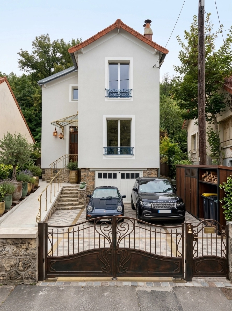 Facade design in Eclectic Facade style — Facade by GenRoom AI