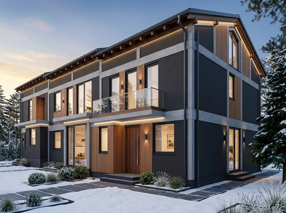 Contemporary Facade Facade design — facade photo by GenRoom AI