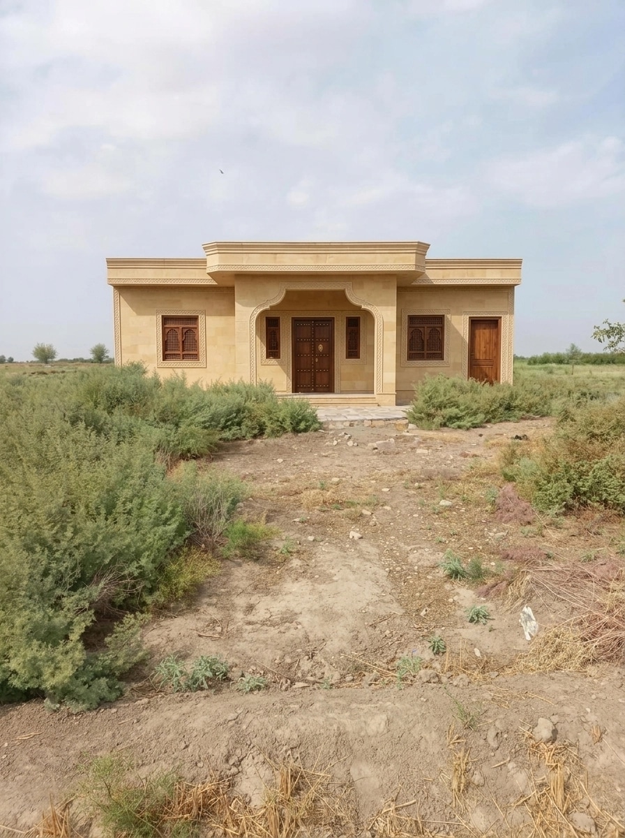 Facade design in Arabian Facade style — Facade by GenRoom AI