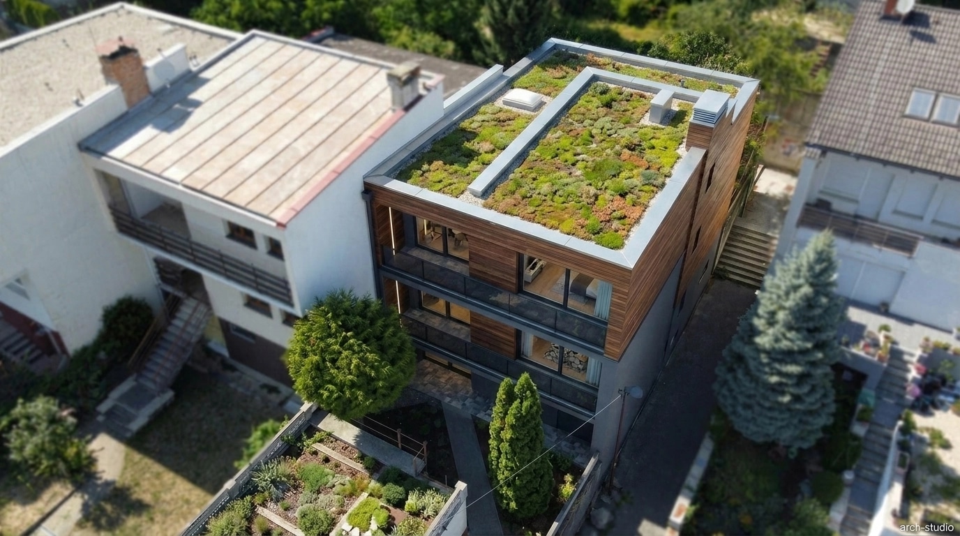 Contemporary Facade Facade design — facade photo by GenRoom AI