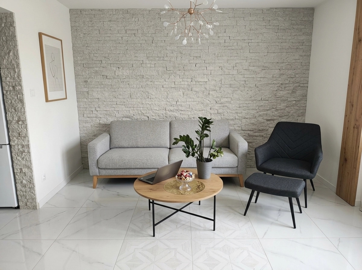 Scandinavian Living Room design — interior photo by GenRoom AI