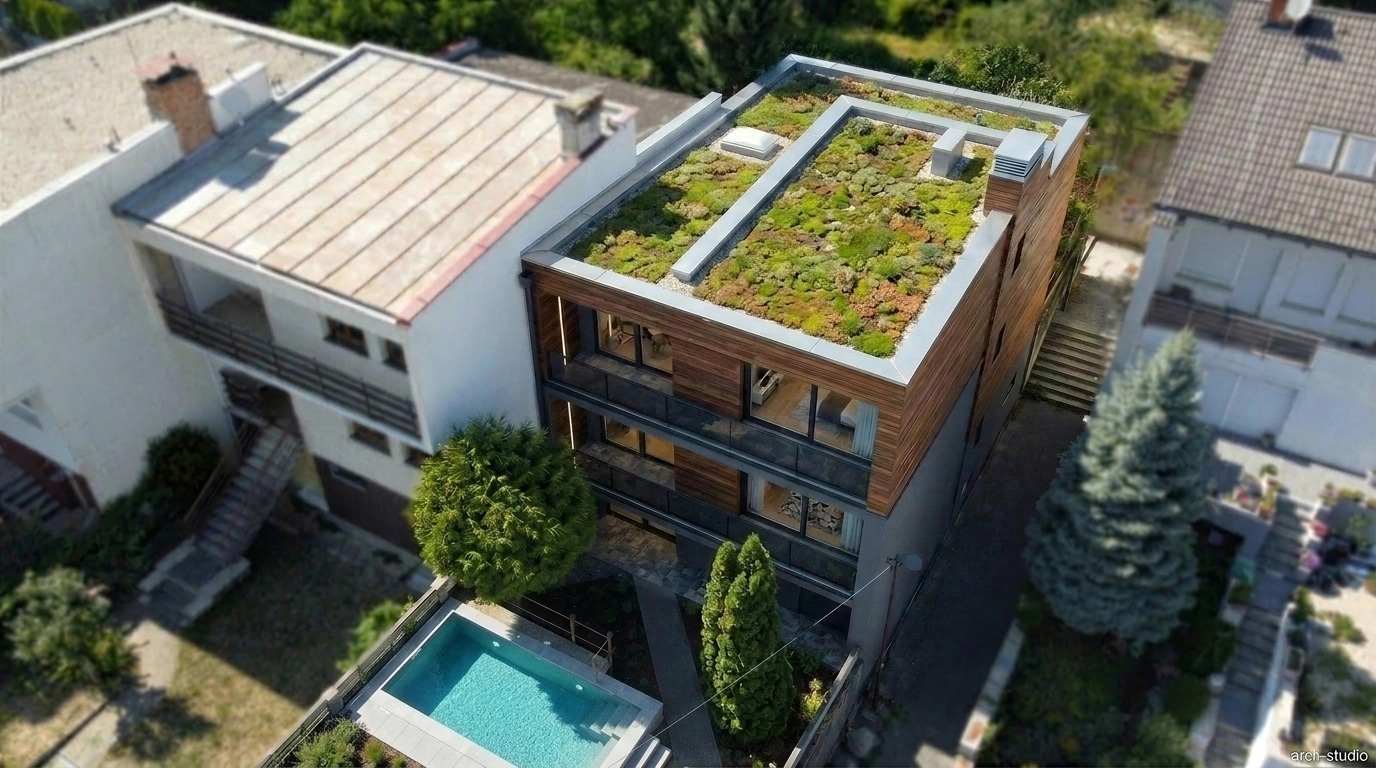 Contemporary Facade Facade design — facade photo by GenRoom AI