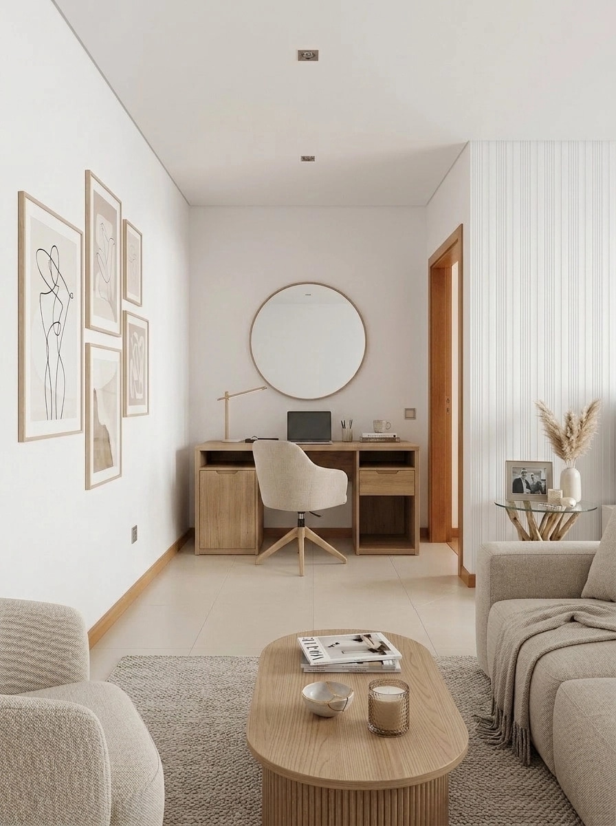 Scandinavian Living Room design — interior photo by GenRoom AI