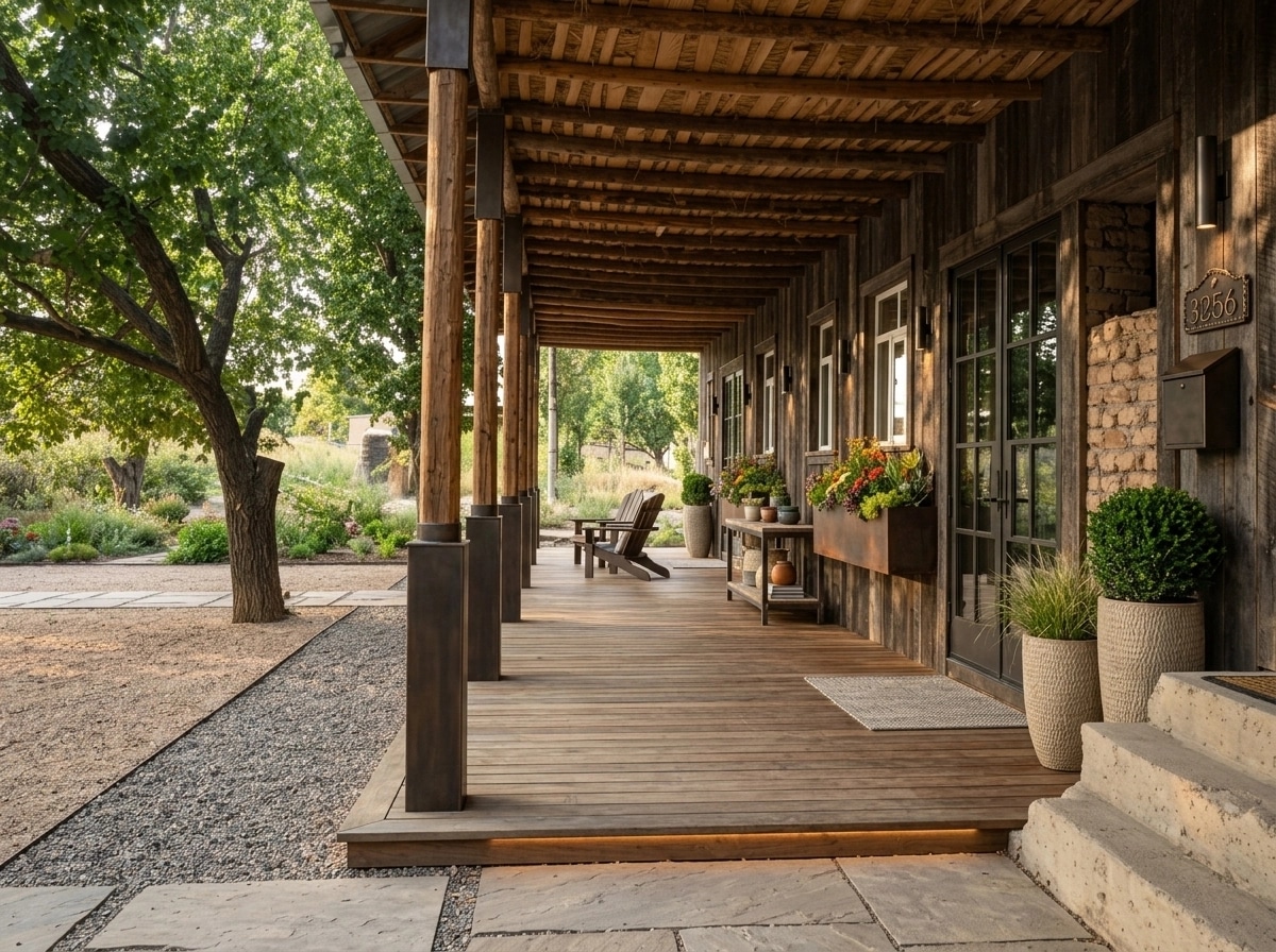 Facade design in Barnhouse Facade style — Facade by GenRoom AI