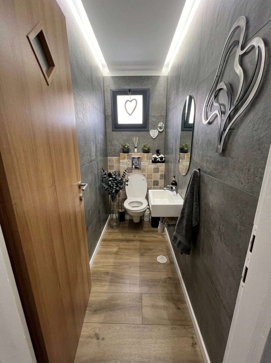 Interior design in Contemporary style — Bathroom by GenRoom AI