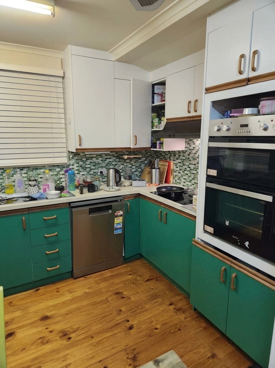 Kitchen interior in no_style style — photo by GenRoom AI