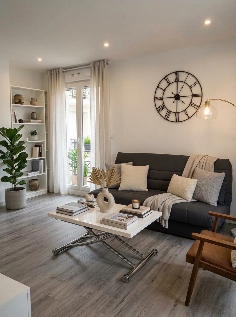 Interior design in Contemporary style — Living Room by GenRoom AI