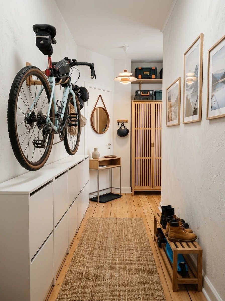 Interior design in Scandinavian style — Hallway by GenRoom AI