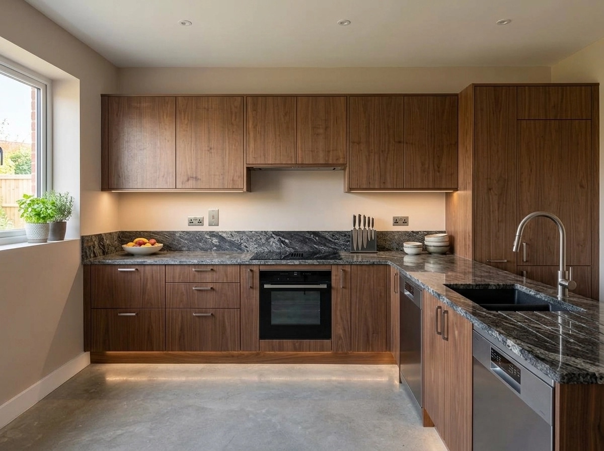 Kitchen interior in no_style style — photo by GenRoom AI