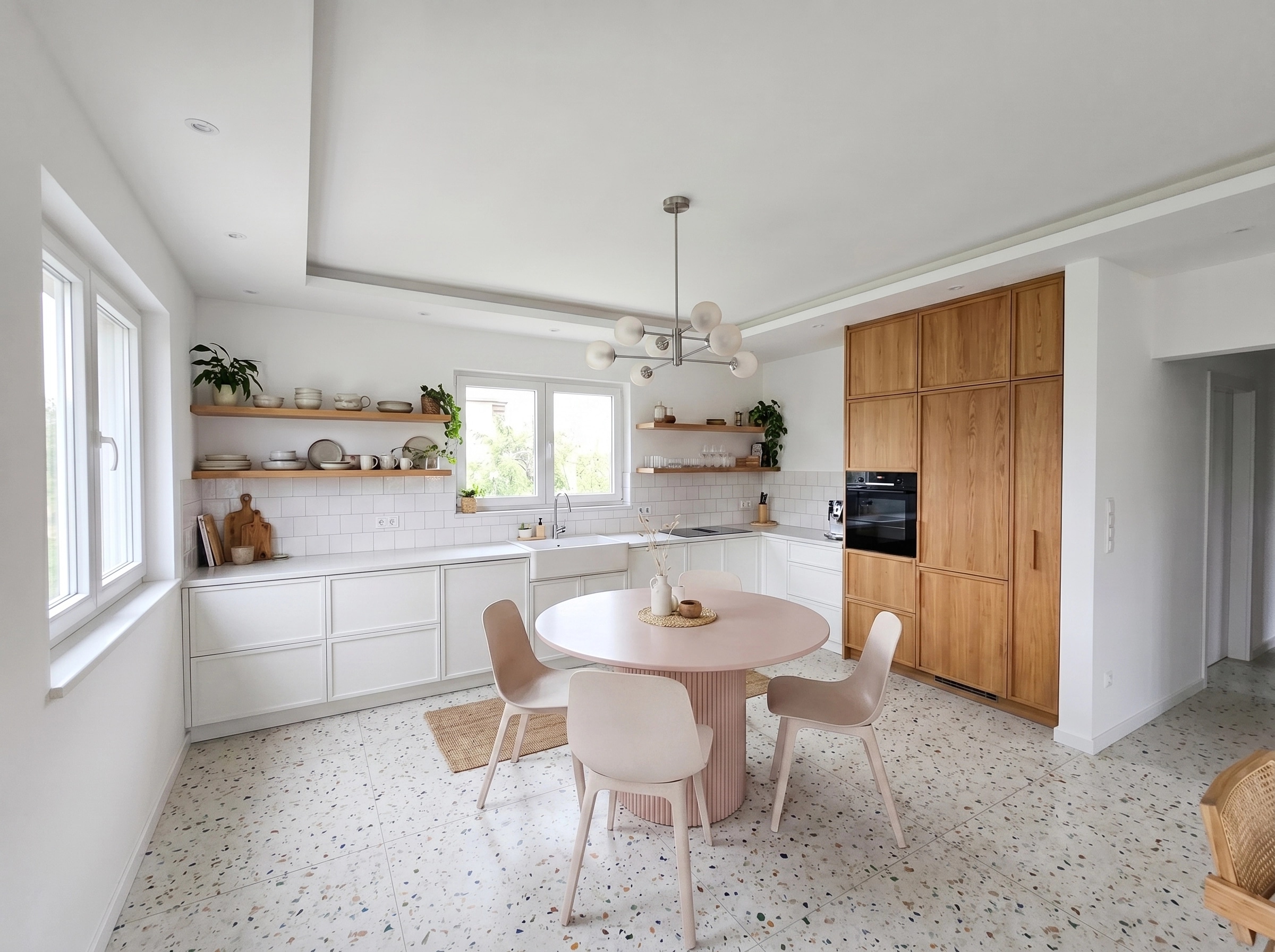 Interior design in Scandinavian style — Kitchen by GenRoom AI