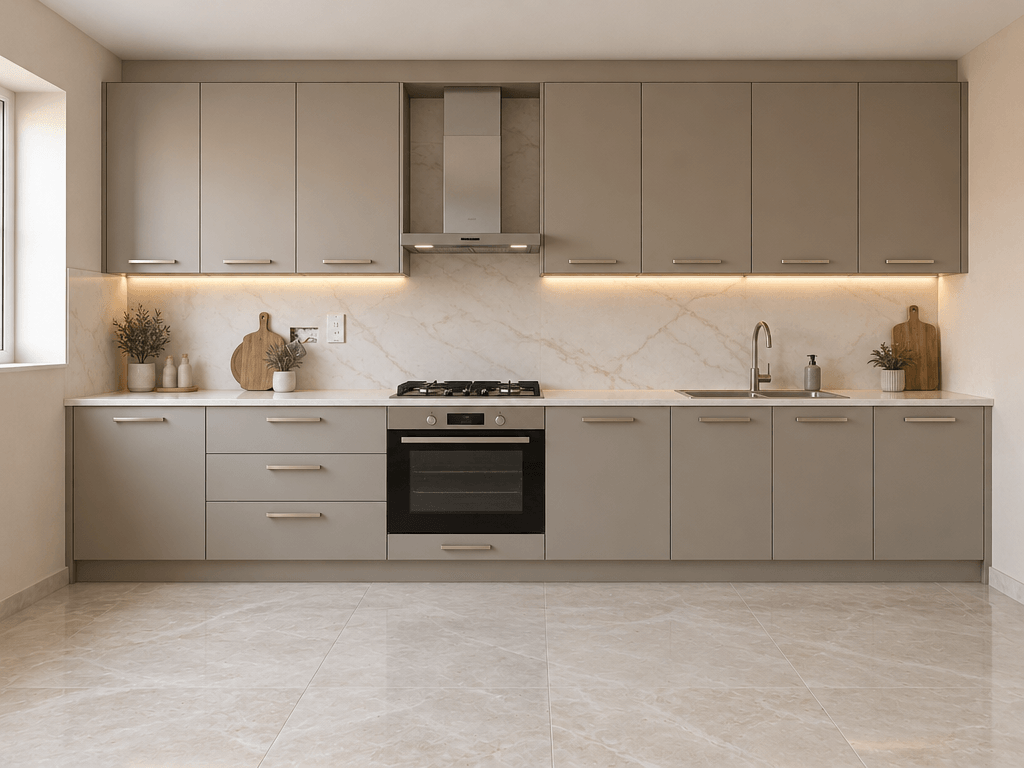 Kitchen interior in no_style style — photo by GenRoom AI