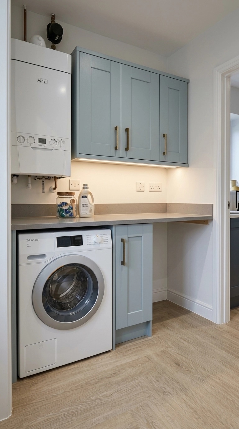 Interior design in Contemporary style — laundry by GenRoom AI