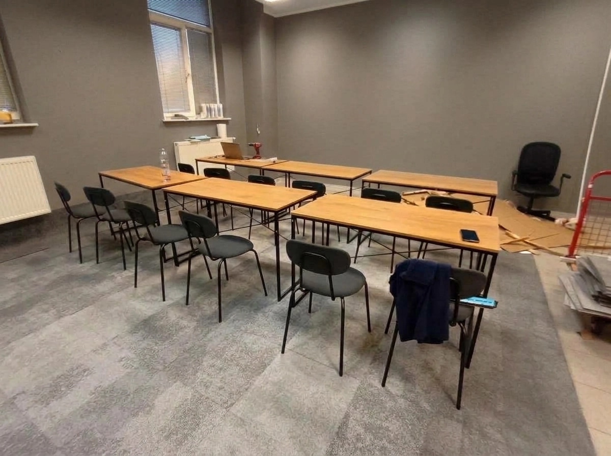 Office interior in no_style style — photo by GenRoom AI