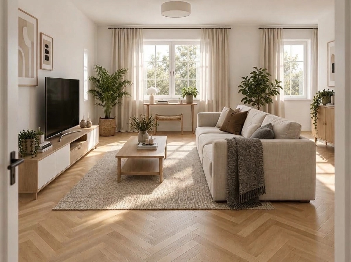 Scandinavian Living Room design — interior photo by GenRoom AI